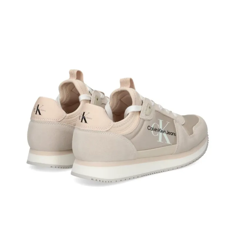 CKJ CALVIN KLEIN JEANS Low Top Casual Shoes Women's Pink-3