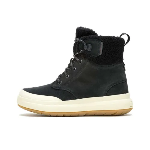 MERRELL Slip Resistant Warm High Top Outdoor Shoes Women's Black