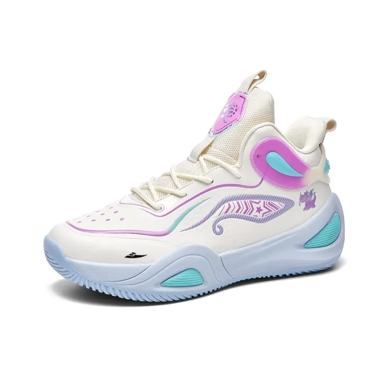 Kuding Cushioning Wear-Resistant High-Top Basketball Shoes Unisex-1