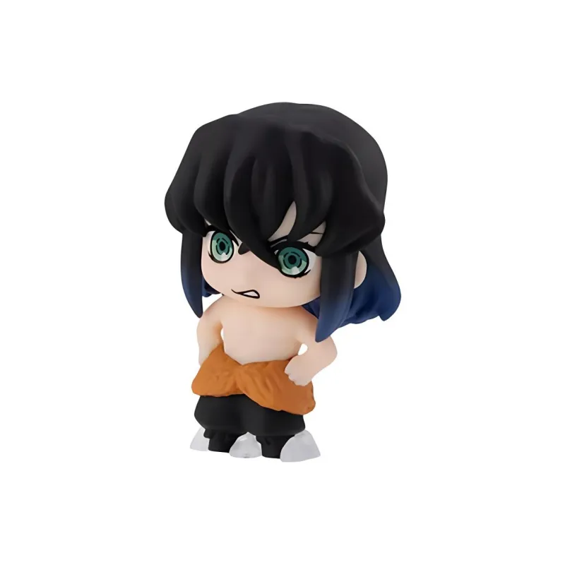 BANDAI Demon Slayer Blade Characters Queue Series First Bullet Tanjiro Zenitsu Yazuko Inosuke Chibi Figures-3