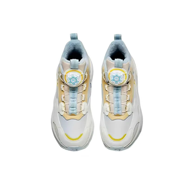 Antakids Warm Kids Lifestyle Shoes Ivory White Light Mist Gray Smoke Brown Kids'-4