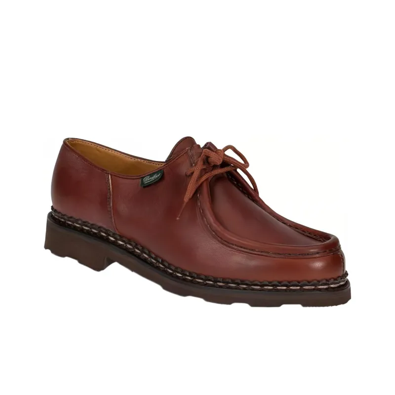 Paraboot Casual Single Shoes 3cm Women's Brown-1
