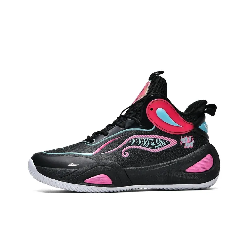 Kuding Cushioning Wear-Resistant High-Top Basketball Shoes Unisex-6