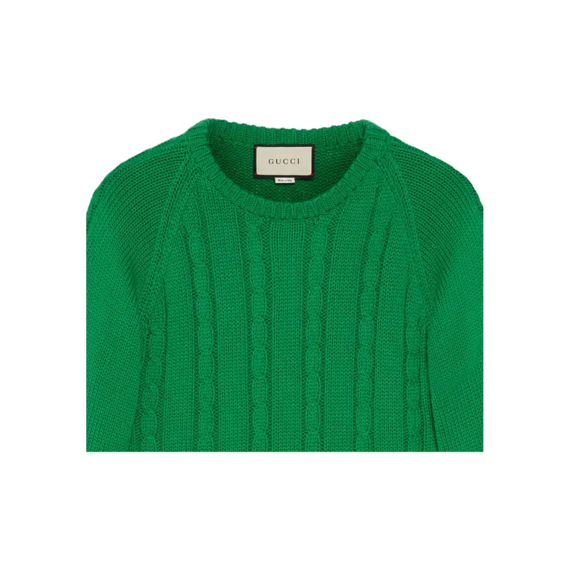 GUCCI Sweaters Men Green-1