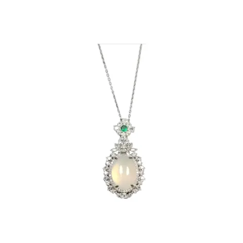 JUNWEN Chalcedony Necklaces Women's