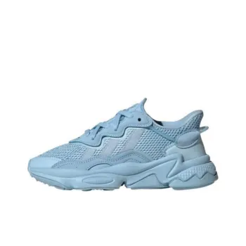 Adidas Originals Ozweego Anti Slip Wear Resistant Low Top Kids Lifestyle Shoes Blue Teenagers