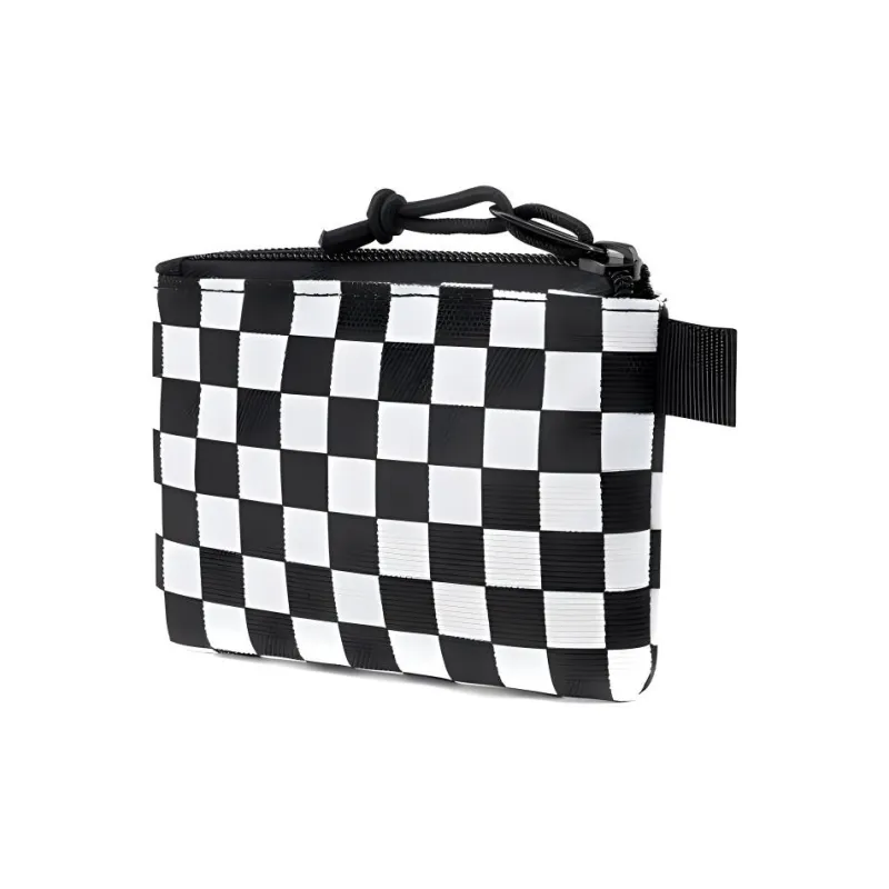 Vans Polyester Wallets Coin Purses Unisex Black White-1
