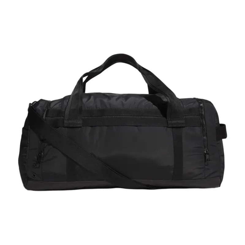 Adidas Recycled Polyester Portable One Shoulder Crossbody Gym Bag Medium Size Unisex Black-4