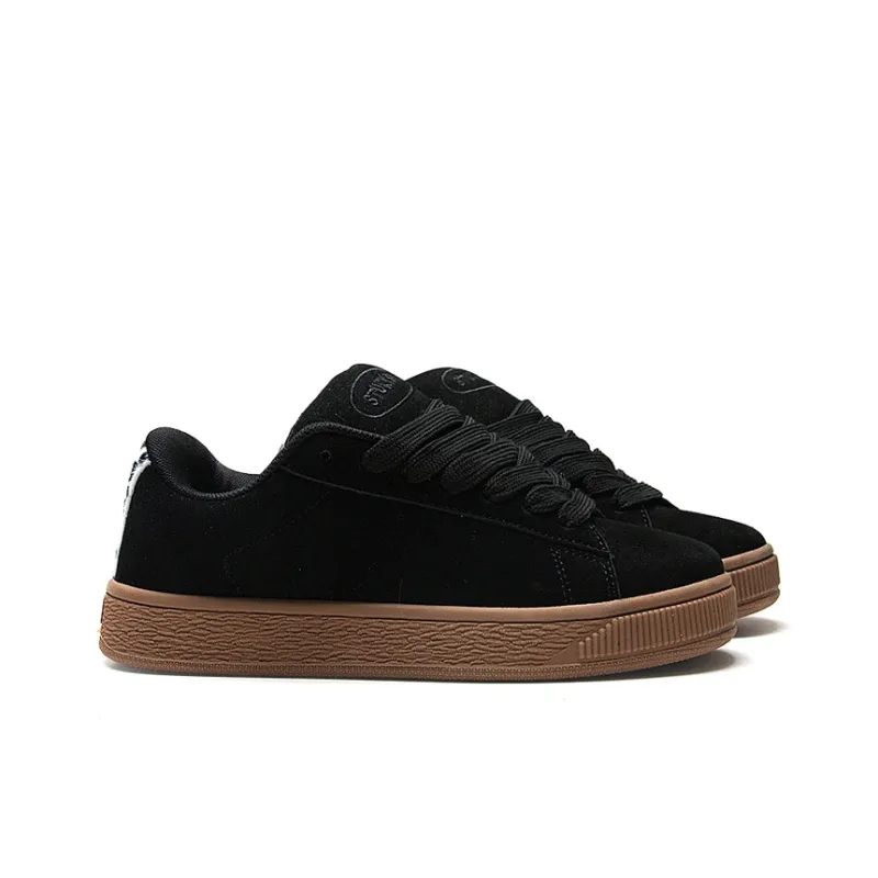 STUR YSN Wear resistant And Lightweight Low Top Skateboard Shoes Unisex Black Panther Print-2
