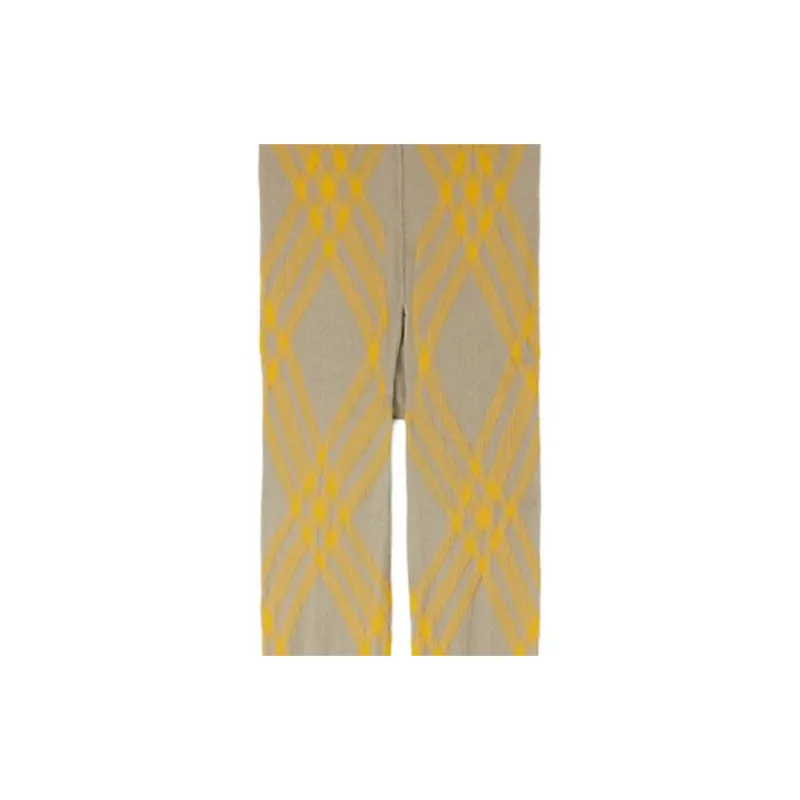 Burberry Check-pattern Wool-blend Socks-4