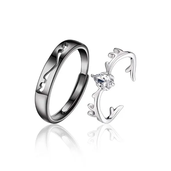 KINGFOCUS S925 Silver Rings Unisex-6