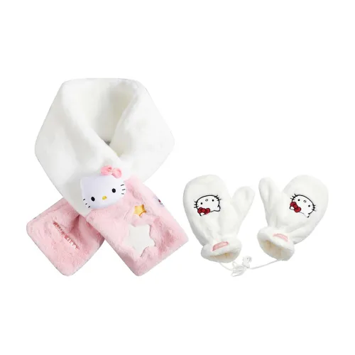 Hello Kitty Plush Knit Scarves Women's
