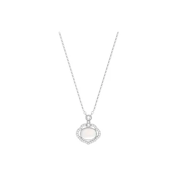 VXSAX S925 Silver Necklaces Women's
