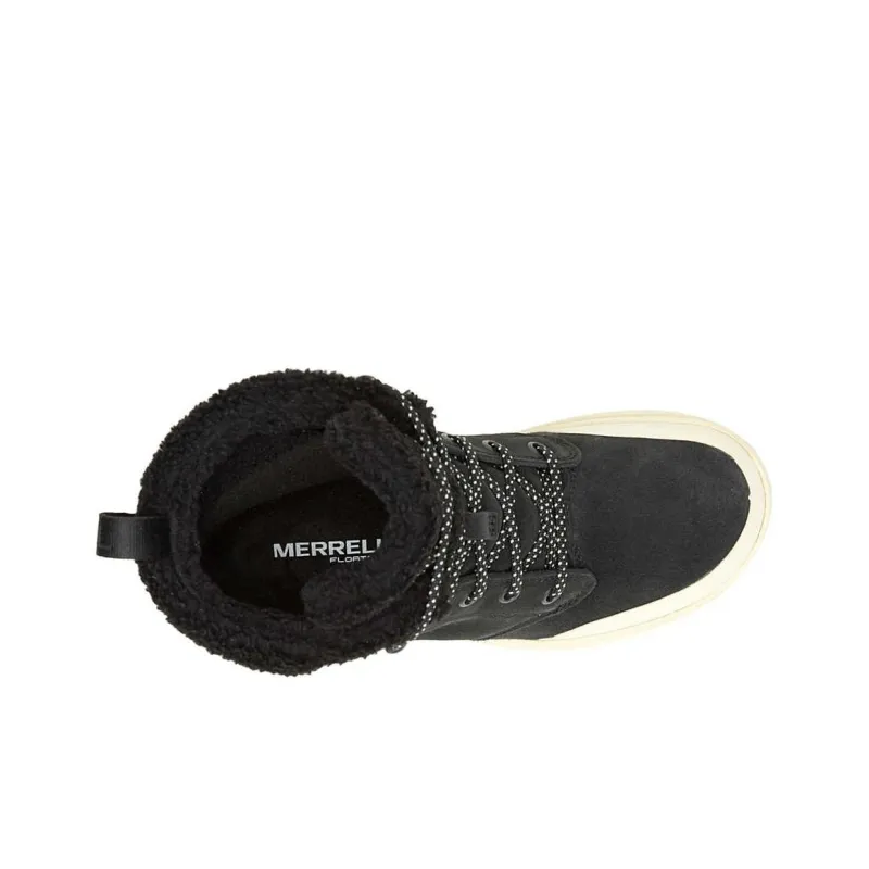 MERRELL Slip Resistant Warm High Top Outdoor Shoes Women's Black-3