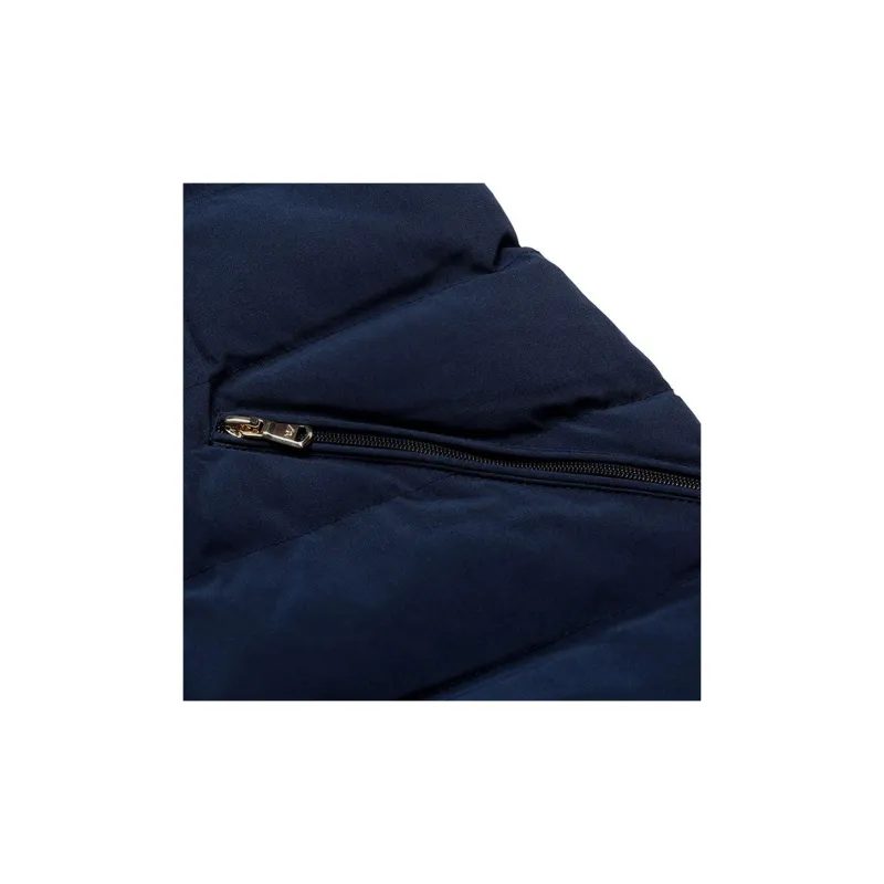 EMPORIO ARMANI EA7 Puffer Jacket Coat Women's Army Blue-7