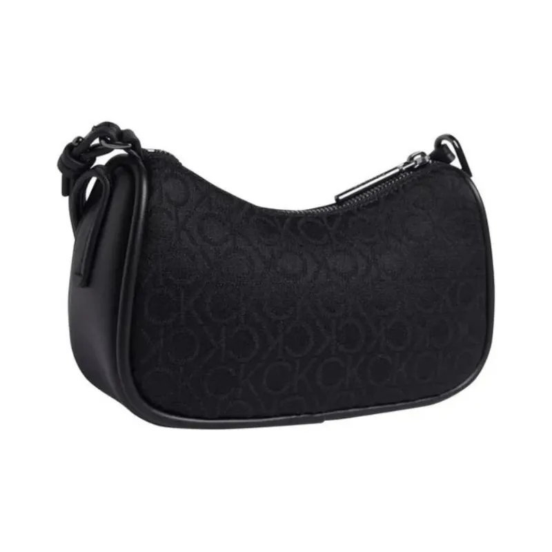 CALVIN KLEIN Polyester Shoulder Bag Women's Black-2