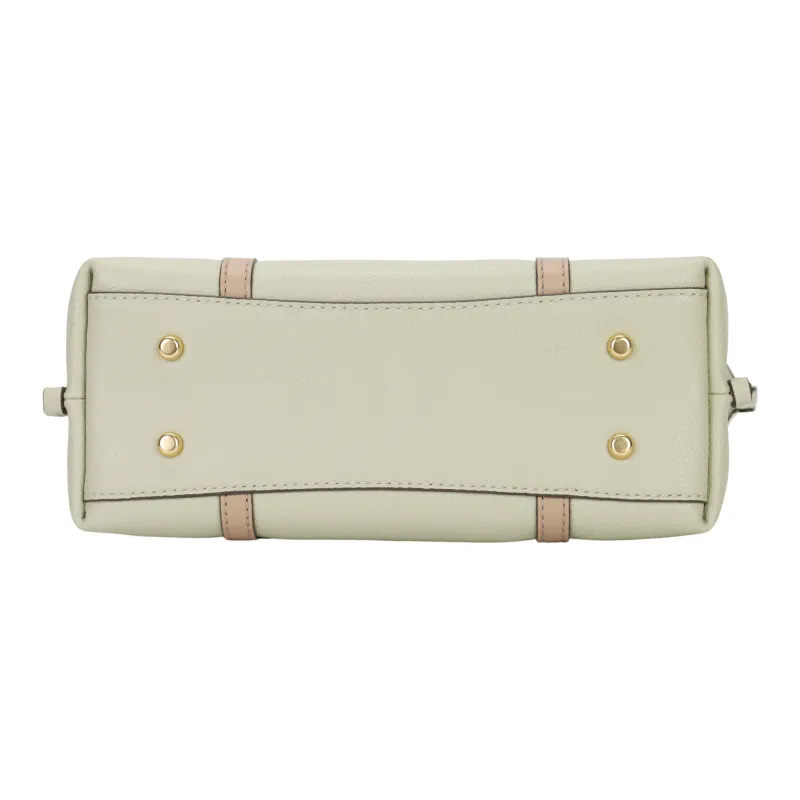 TORY BURCH Perry Leather Tote Bag, Shopping Bag, Shoulder Bag, Crossbody Bag, Handbag Trumpets Women's Light Pistachio-3