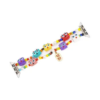 Mr. Strap Xiaomi Compatibility Watch Band Bead Material
