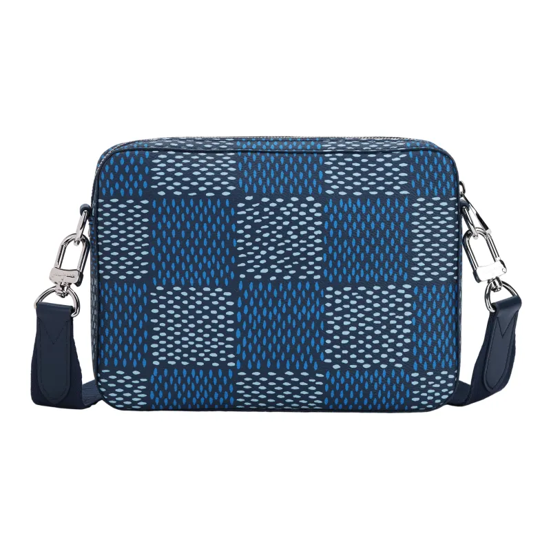 LOUIS VUITTON Trio Messenger Damier Heritage Blue-3