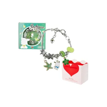 Sanrio Characters Pochacco Cinnamoroll Trendy Metal Beaded Bracelet Fashion Versatile Students Alloy Bracelet Hand Rope