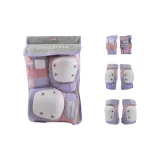 Energetic Pink-Turtle Protective Gear Six-Piece Set