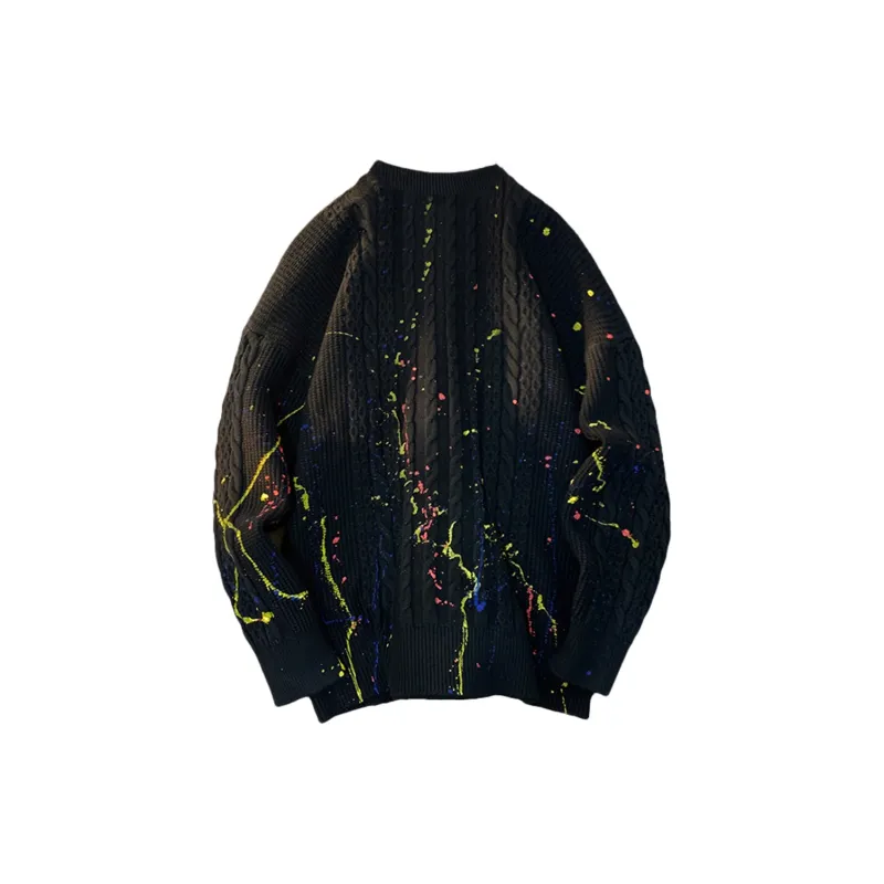 Qnxeey Sweaters Unisex-1