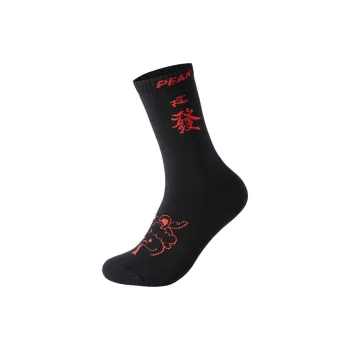 PEAK Knee High Socks Unisex 1 Pack Black