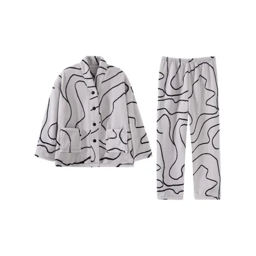 OUSHIBO Pajama Set Women's Image Color
