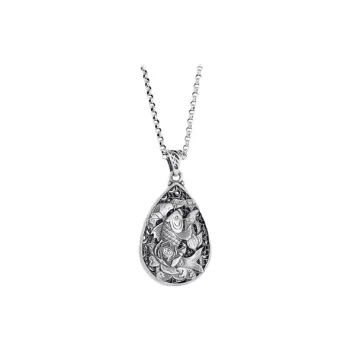 RURA S999 Fine Silver Necklaces Unisex Silver