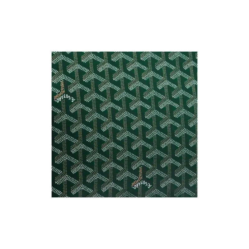 GOYARD JOUVENCE Calfskin Canvas Storage Bags Handheld Toiletry Bags Large Size Unisex Green-4