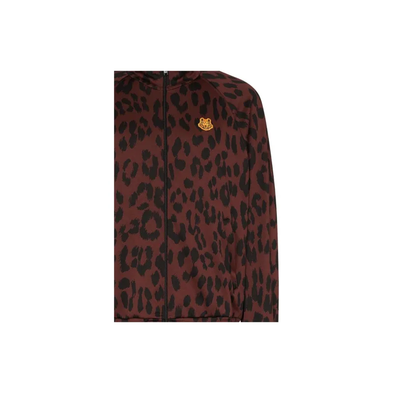 KENZO Leopard Print Track Jacket-3