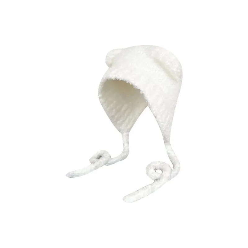 Specialoutlook Fall And Winter Warm Cute Furry Versatile Face And Ear Flap Plush Hat Beanies Unisex-0