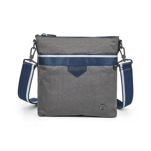 SANTA BARBARA POLO & RACQUET CLUB Fabric Shoulder Bag Regular Men's Gray