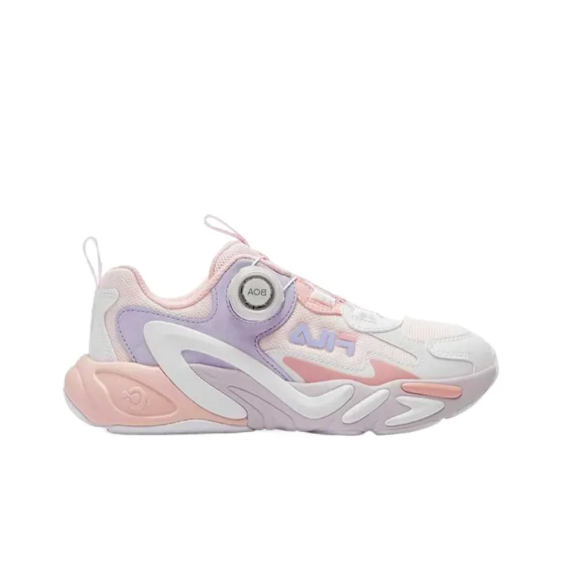 FILA Slip Resistant Low Top Training Shoes Women's Simple Mist Pink-1