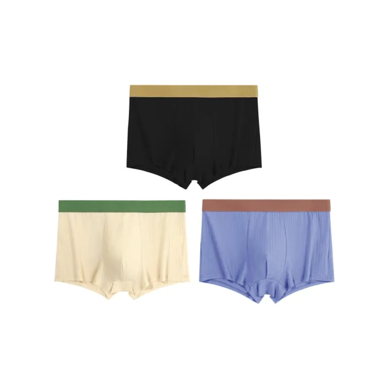 Qiao Ni Tong Underpants Men's 3 Pack-0