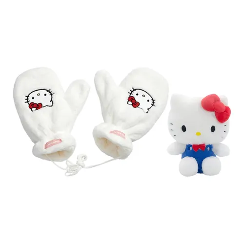 Hello Kitty Polyester Knit Gloves Unisex