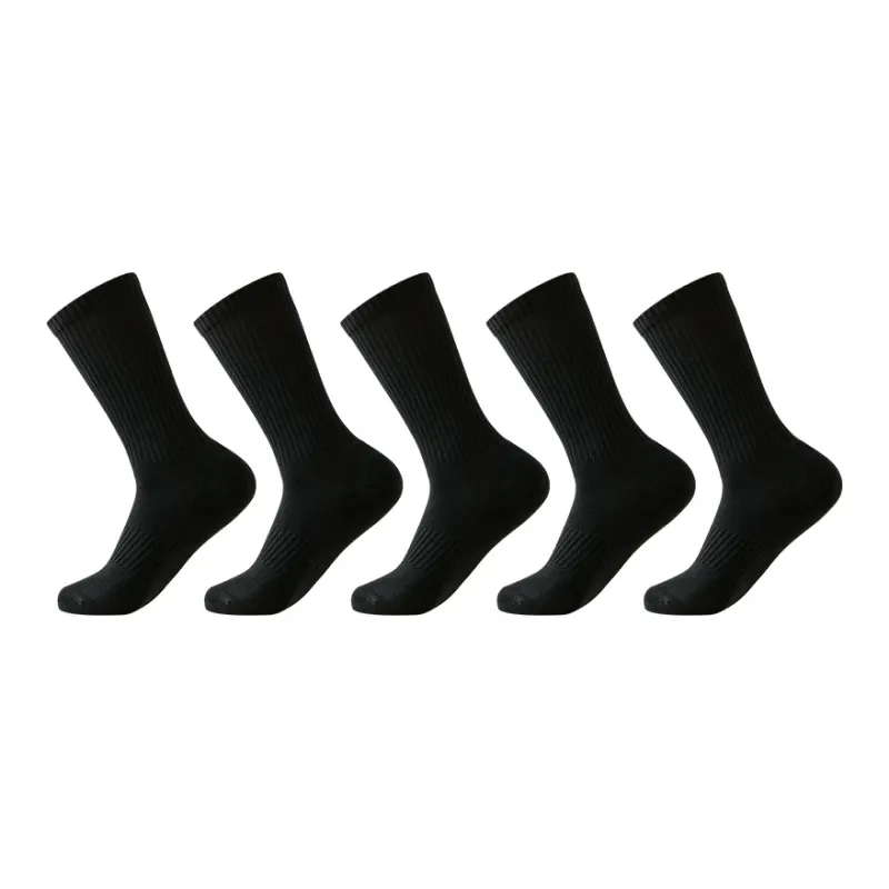 MIIOW Knee-High Socks Unisex Combo Set Black And White Socks-20