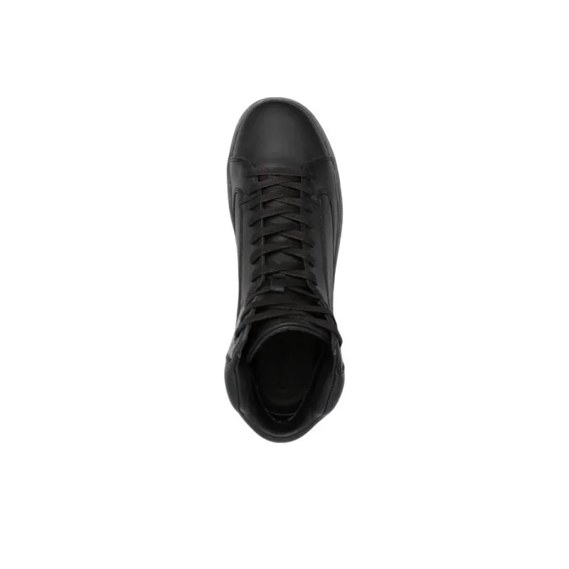 CALVIN KLEIN High Top Skateboard Shoes Men's Black-3