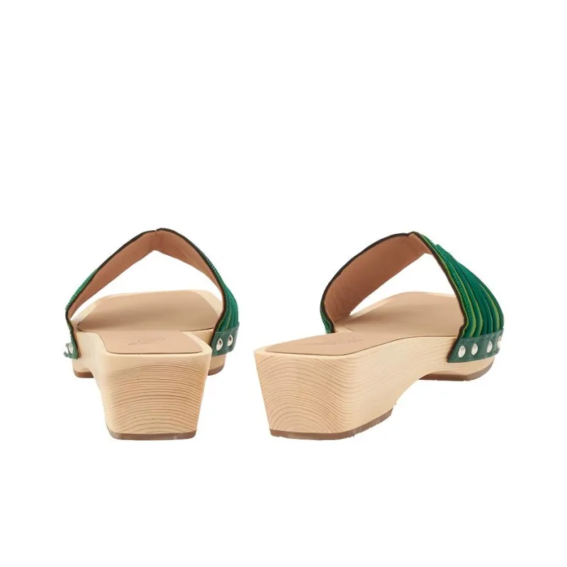 ANCIENT GREEK SANDALS Other Odor-Resistant Slide Slippers Women's Olive Green-3