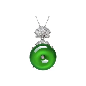 JUNWEN Chalcedony Necklaces Unisex