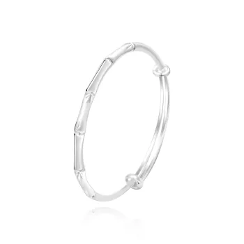 OWNCOOL S999 Fine Silver Bangles Women's Silver