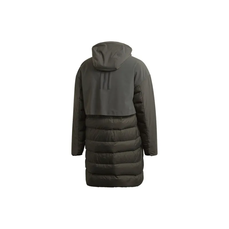Adidas MYSHELTERClimaheat Parka Coats Men's Green-1