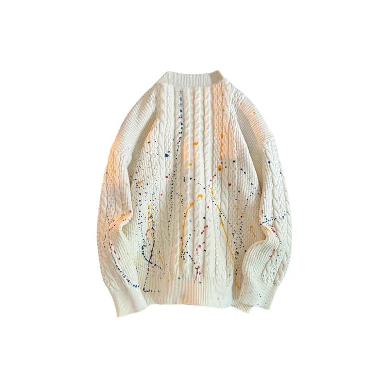 Qnxeey Sweaters Unisex-3