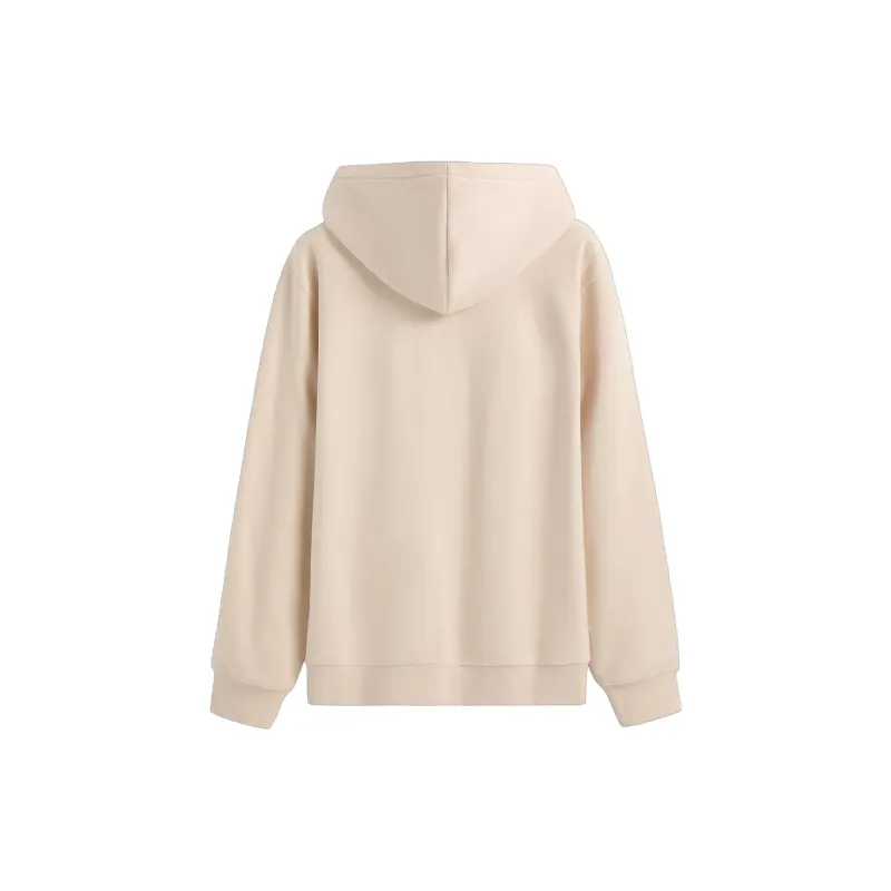 GAP Sweatshirts Unisex Beige+Necklace-2