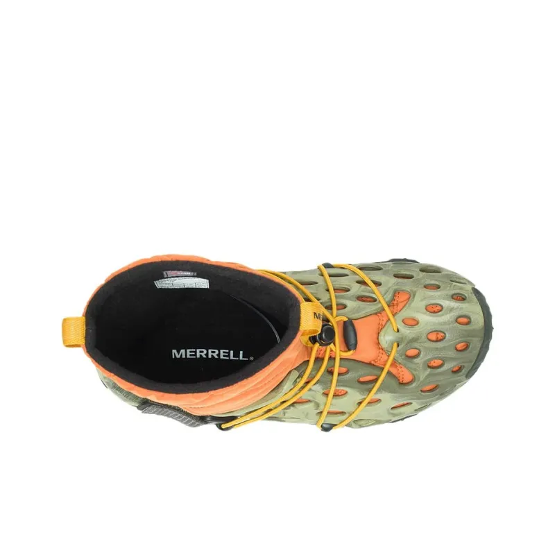 MERRELL Hydro Moc Anti-Slip Wear-Resistant High-Top Casual Shoes Women's Olive-2