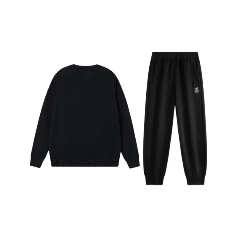 361° Sweatshirt Set Unisex Super Black-1