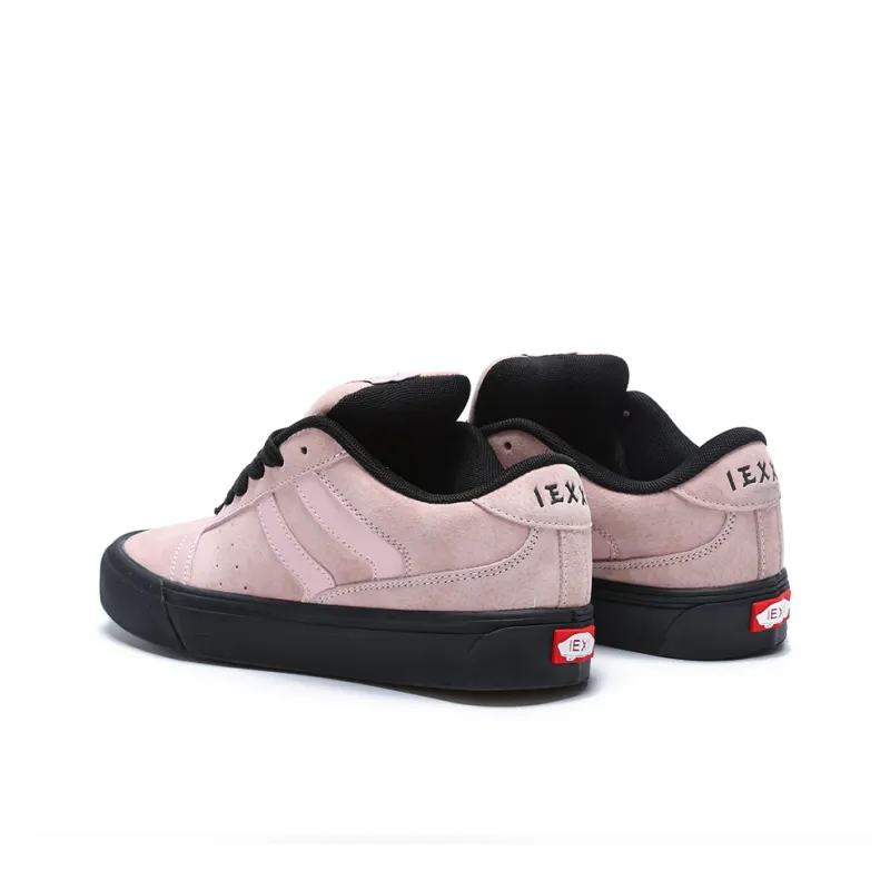 IEXX Coverage Slip Resistant And Abrasion Resistant Low Top Skateboard Shoes Unisex Pink Black-4