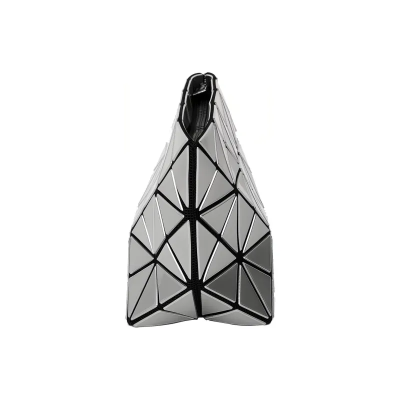 ISSEY MIYAKE Prism Nylon With Polyester Clutch Makeup Bag Women's Silver-2
