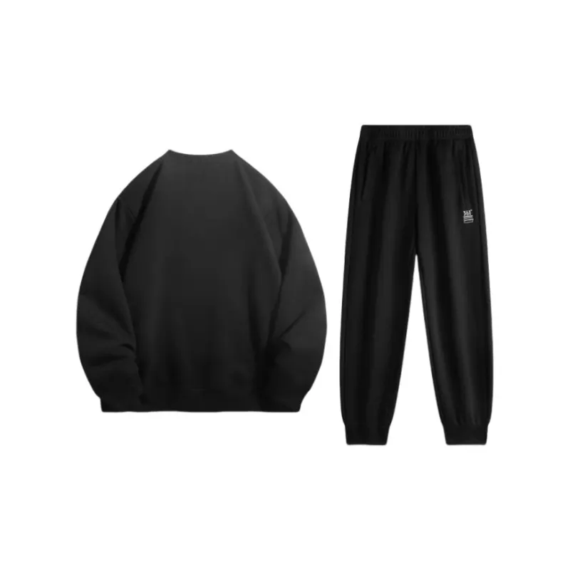 361° Sweatshirt Set Unisex Super Black-1