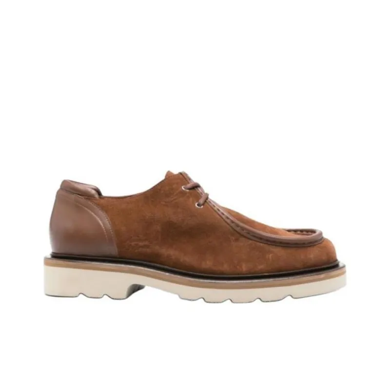 Maison Kitsune Casual Shoes Men's Brown-1